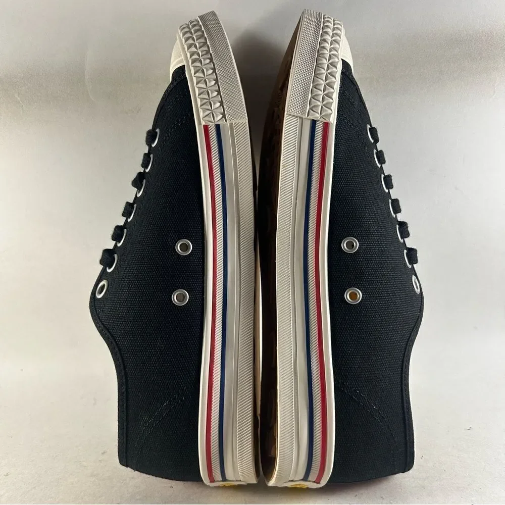 NEW Hood Rocket 66 LC Shoes Lace Up Sneakers Black Size Womens 9.5 Mens 7.5